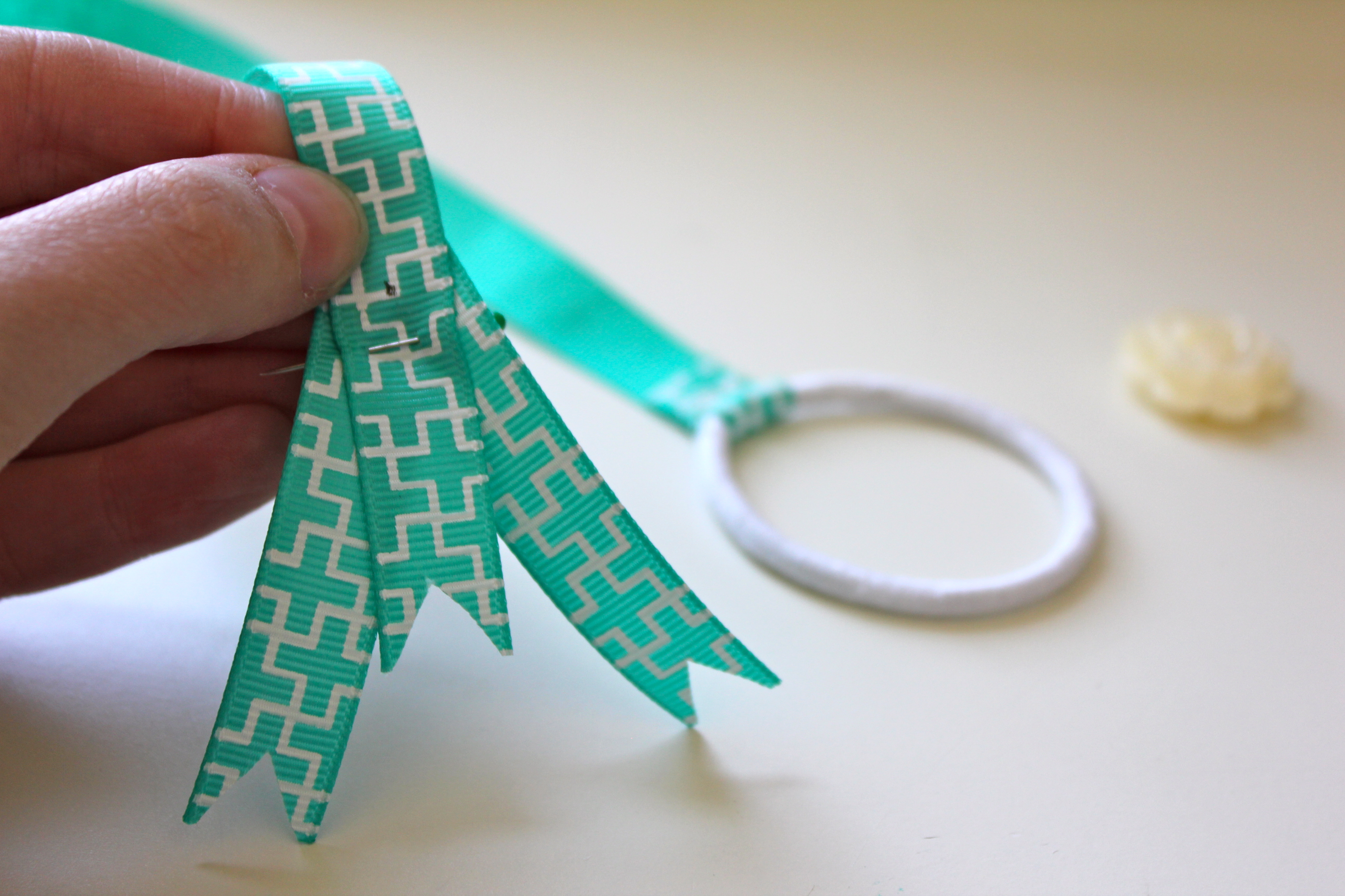 5 Minutes to Make: A Ribbon Bookmark